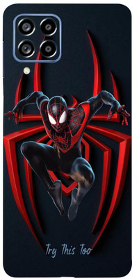 Mclaxa Spiderman Mobile Back Skin, SAMSUNG GALAXY M53 5G ULTRA BACK SKIN Mobile Skin(Spiderman Skin With Super Matte Finish)