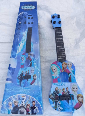 mayank & company Mini Guitar Toys 4 Strings Educational Learning Toy Keep Tone with Picks(Multicolor)