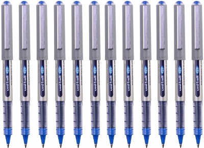 uni-ball Eye UB 157 0.7 mm Roller Ball Pen | Waterproof Ink & Smooth Writing Roller Ball Pen(Pack of 12, Blue)