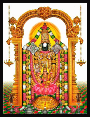 Prem Art And Craft Tirupati Balaji Religious Frame