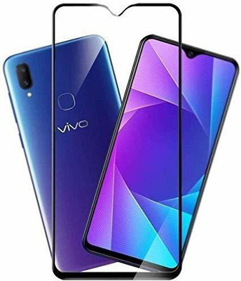 MR WIWU Edge To Edge Tempered Glass for Vivo Y91(Pack of 1)