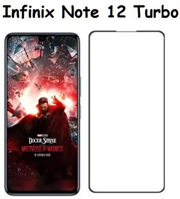 ROYALBASE Edge To Edge Tempered Glass for Infinix Note 12 TURBO(Pack of 1)
