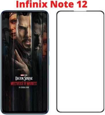Gorilla Max Edge To Edge Tempered Glass for Infinix Note 12(Pack of 1)