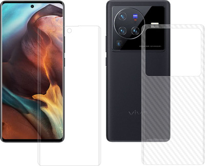 Vatsin Front and Back Screen Guard for ViVO X80 Pro(Pack of 2)