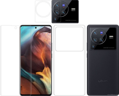 Vatsin Front and Back Screen Guard for ViVO X80 Pro(Pack of 3)