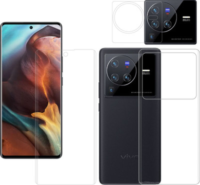 Vatsin Front and Back Screen Guard for ViVO X80 Pro(Pack of 3)