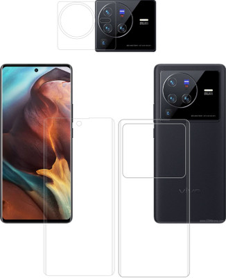 Ten To 11 Front and Back Screen Guard for ViVO X80(Pack of 3)