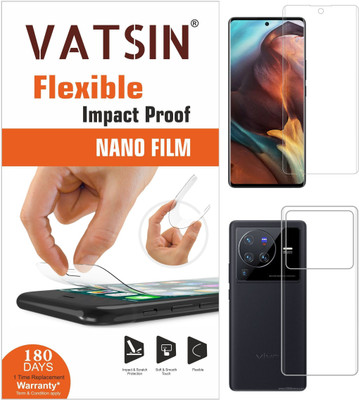 Vatsin Nano Glass for ViVO X80 Pro(Pack of 2)