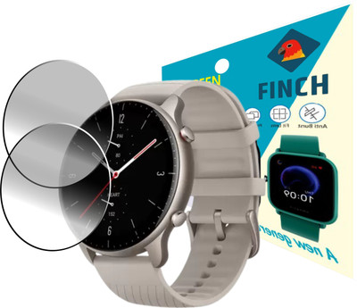 FINCH Screen Guard for Amazfit GTR 2 (New Version) Smartwatch(Pack of 2)