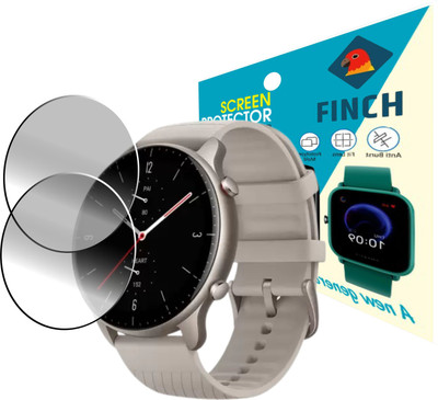 FINCH Screen Guard for Amazfit GTR 2 (New Version) Smartwatch(Pack of 2)