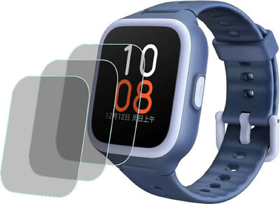 XAZE Screen Guard for Xiaomi Mi Rabbit Children's Watch 4C 4G Smartwatch(Pack of 3)