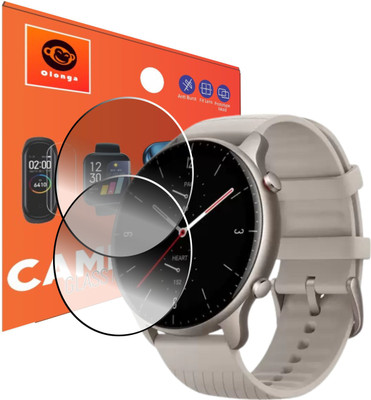 Olonga Screen Guard for Amazfit GTR 2 (New Version) Smartwatch(Pack of 2)