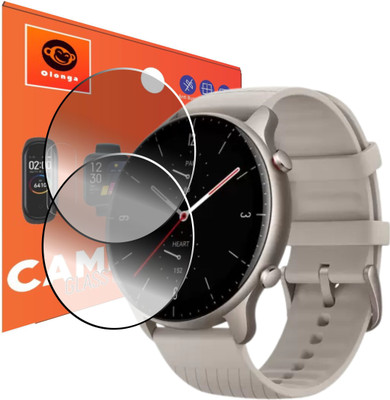 Olonga Screen Guard for Amazfit GTR 2 (New Version) Smartwatch(Pack of 2)