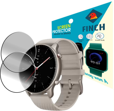 FINCH Screen Guard for Amazfit GTR 2 (New Version) Smartwatch(Pack of 2)