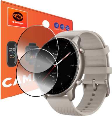 Olonga Screen Guard for Amazfit GTR 2 (New Version) Smartwatch(Pack of 2)