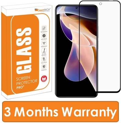 OpenTech Tempered Glass Guard for Xiaomi Redmi Note 11T 5G / Poco M4 Pro 5G with Edge to Edge Coverage and Easy Installation kit with 3 Months warranty(Pack of 1)