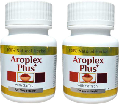 ALTOS AYURVEDA AROPLEX PLUS WITH SAFFRON PACK OF 2 30 CAPS EACH(Pack of 2, 60 Capsules)