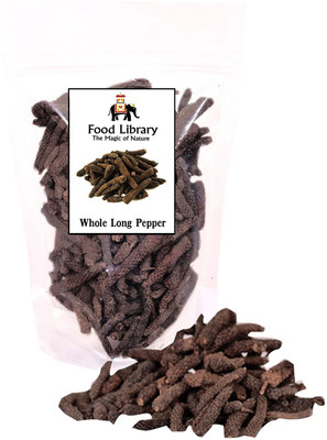 FOOD LIBRARY THE MAGIC OF NATURE Long Pepper (Pipli/ Pippali)(200 g)