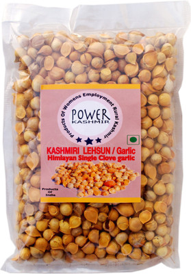 Power Kashmir Kashmiri Lehsun Garlic, Single Clove Garlic , Kashmiri Lasson, lasun(250 g)
