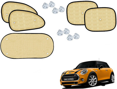 Automotive Prist Side Window Sun Shade For Mini Cooper(Beige)