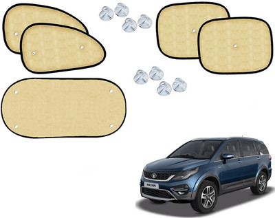 Automotive Prist Side Window Sun Shade For Tata Hexa(Beige)