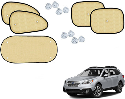 Automotive Prist Side Window Sun Shade For Subaru Outback(Beige)