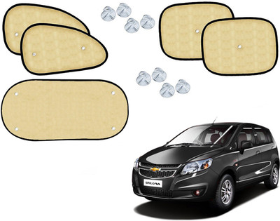 Shop Buy Rear Window, Side Window Sun Shade For Chevrolet Sail UVA(Beige)