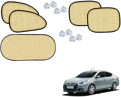 Automotive Prist Side Window Sun Shade For Renault Scala(Beige)