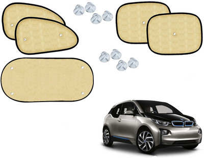 Automotive Prist Rear Window Sun Shade For BMW I3(Beige)