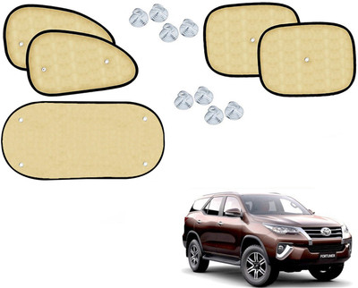 Shop Buy Rear Window, Side Window Sun Shade For Toyota Fortuner(Beige)