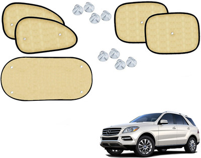 Automotive Prist Side Window Sun Shade For Mercedes Benz ML350(Beige)