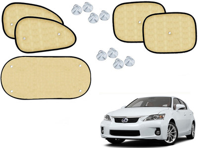 Automotive Prist Side Window Sun Shade For Lexus CT(Beige)
