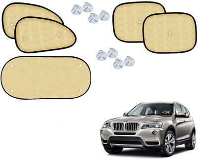Automotive Prist Side Window Sun Shade For BMW X3(Beige)