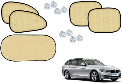 Automotive Prist Side Window Sun Shade For BMW 5 Series(Beige)