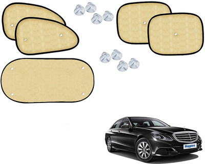 Automotive Prist Rear Window Sun Shade For Mercedes Benz E200(Beige)