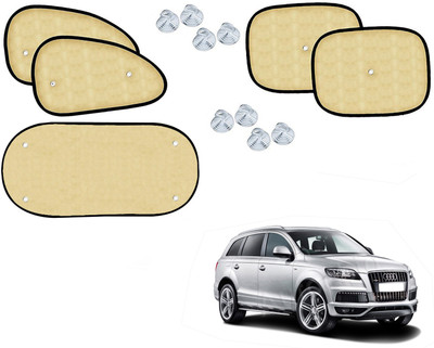 Automotive Prist Side Window Sun Shade For Audi Q7(Beige)
