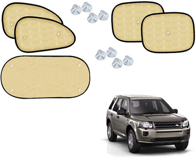 Automotive Prist Side Window Sun Shade For Land Rover Freelander 2(Beige)
