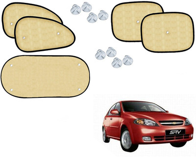 Automotive Prist Side Window Sun Shade For Chevrolet Optra SRV(Beige)