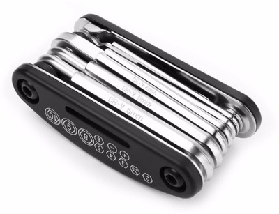 WunderVoX Multifunction Steel Bike Fix Tools Complete Metal Bike Repair Kit-X16 Cycling 16 in 1 Multitool Tool Kit Bicycle