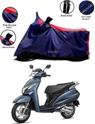 Mdstar Waterproof Two Wheeler Cover for Honda(Activa 125, Blue, Red)