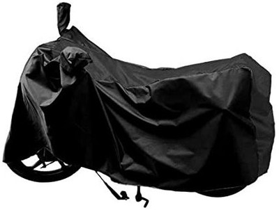 Deepak Malhotra Entripries Waterproof Two Wheeler Cover for Mahindra(Rodeo, Black)
