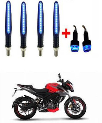FKOK Side LED Indicator Light for Bajaj Pulsar 200 NS DTS-i(Blue)