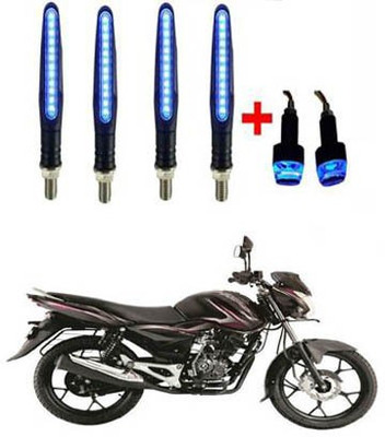 FKOK Side LED Indicator Light for Bajaj Discover 125 DTS-i(Blue)