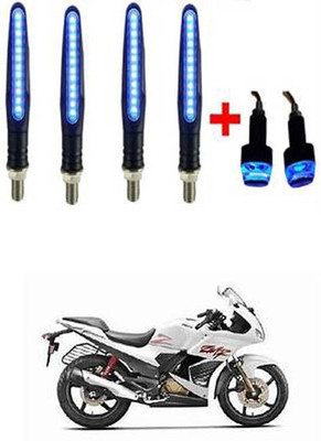 FKOK Side LED Indicator Light for Hero Karizma ZMR(Blue)