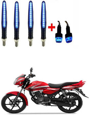 FKOK Side LED Indicator Light for TVS Phoenix 125(Blue)