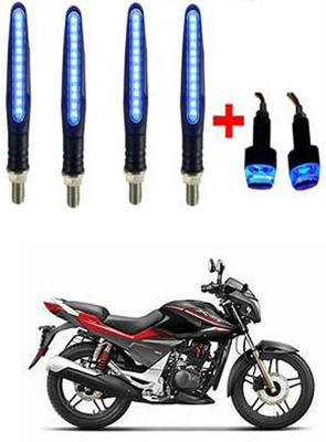 FKOK Side LED Indicator Light for Hero CBZ Extreme(Blue)