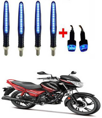 FKOK Side LED Indicator Light for Hero Glamour(Blue)