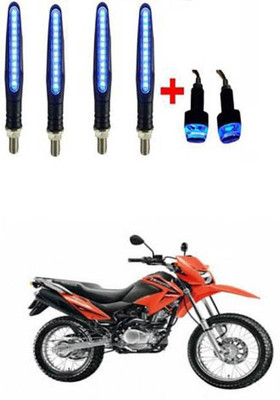 FKOK Side LED Indicator Light for Hero Impulse(Blue)