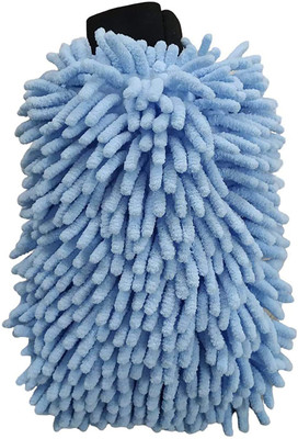 conwey Fabric Vehicle Washing  Washing Mitt Hand Glove(Pack Of 1)