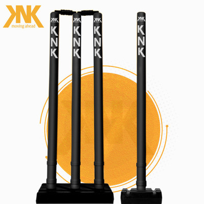 KNK Plastic Wickets , Cricket Wickets , Cricket Stump , Cricket Wickets Plastic(Black)
